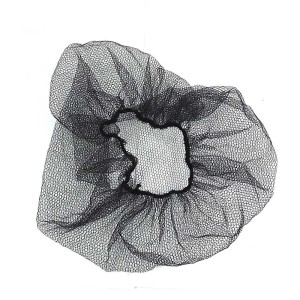 TOUCA DE REDE PRETA PACOTE COM 100 UNIDADES