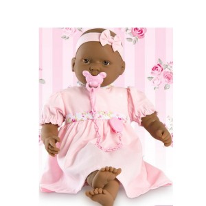 BONECA BABY BY ROMA - NEGRA