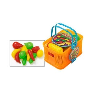 CESTA COM FRUTAS E LEGUMES