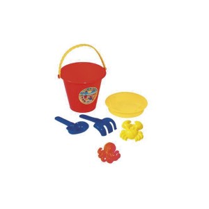 KIT PRAIA BALDE COMPLETO COM FORMINHAS