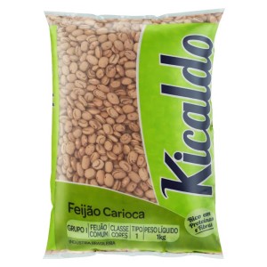 FEIJÃO CARIOCA 1KG KICALDO